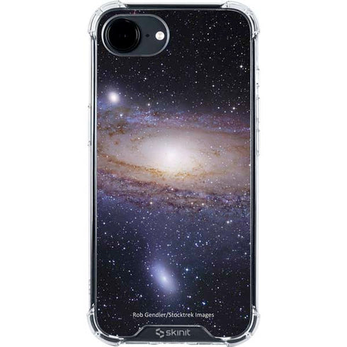 Andromeda Galaxy iPhone 16e Clear Case